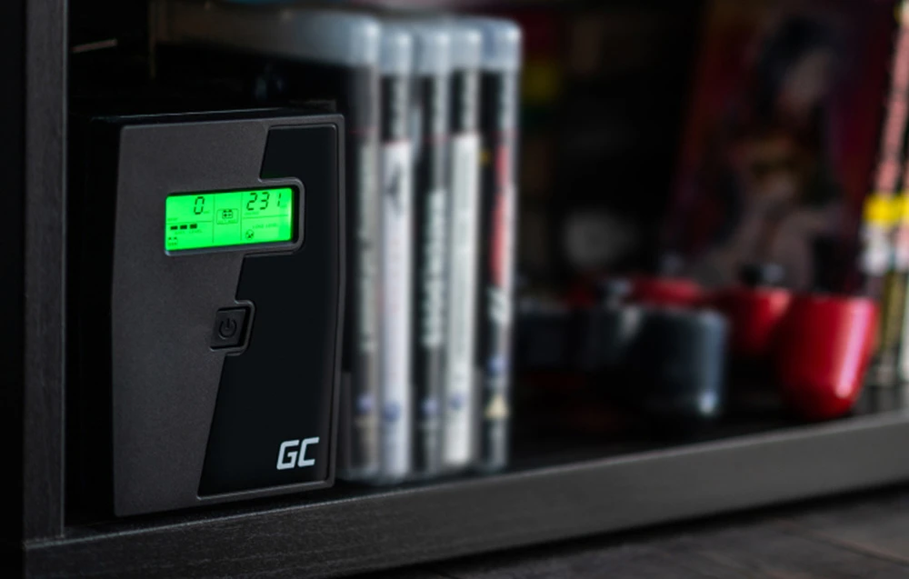 Green Cell Žalias Cell GREENCELL UPS02 UPS Micropower 800VA Žalias Cell aprašymas - Prekės nuotrauka Green Cell Žalias Cell GREENCELL UPS02 UPS Micropower 800VA Žalias Cell aprašymas - Prekės nuotrauka