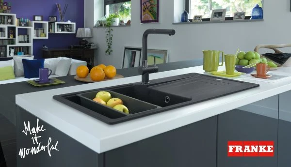 Granitinė plautuvė Franke Urban, UBG 611-100, Onyx aprašymas - Prekės nuotrauka