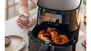 Gruzdintuvė Philips Airfryer XL HD9270/70, 2000 W, Talpa 6.2l, Juodos spalvos aprašymas - Prekės nuotrauka