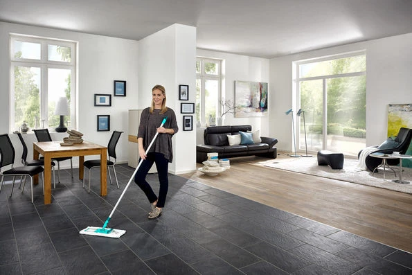 Leifheit grindų šepetys Profi MicroDuo 55045  aprašymas - Prekės nuotrauka