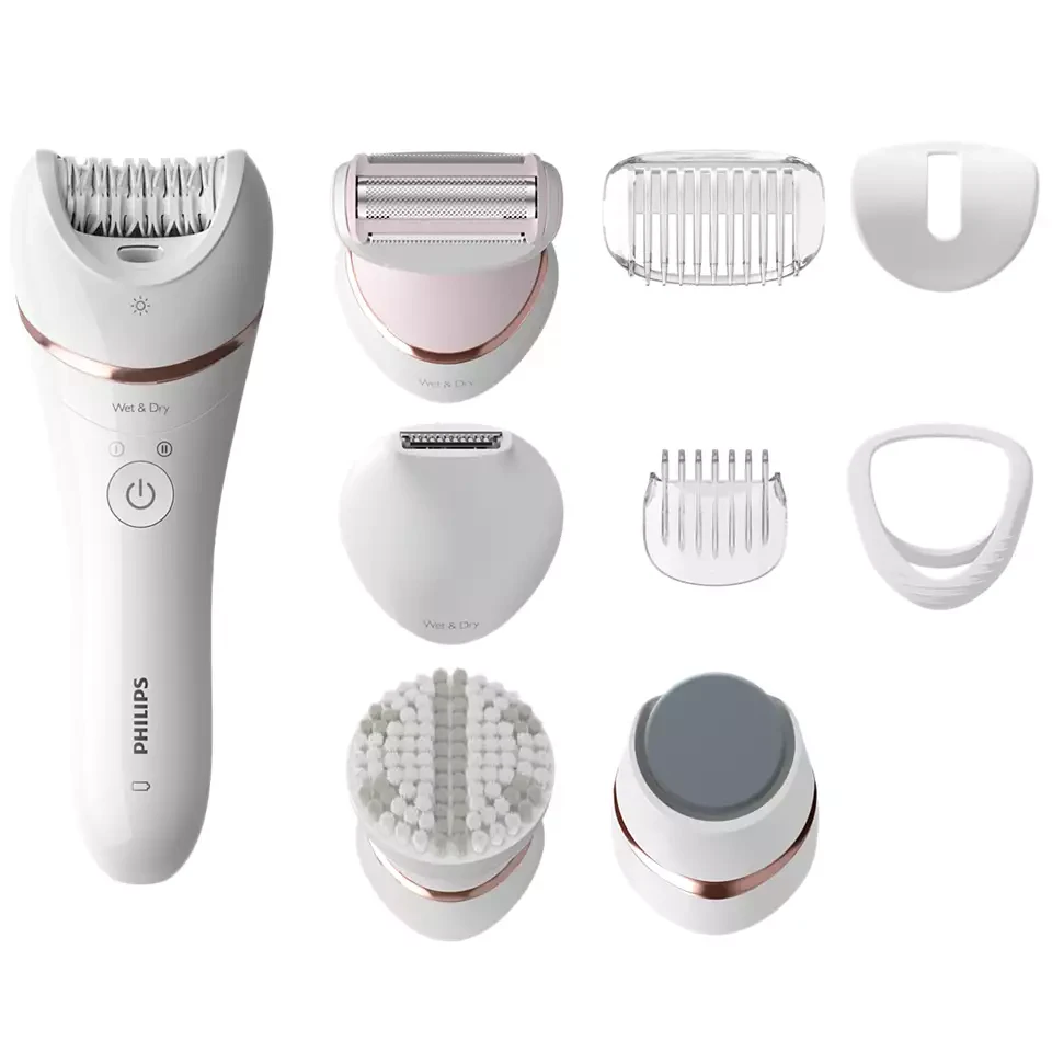 Philips Epilator Series 8000 „Wet & Dry“ epiliatorius BRE740/10 aprašymas - Prekės nuotrauka