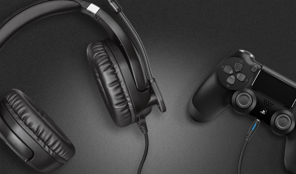 Žaidimų ausinės Trust GXT 488 Forze PS4 Gaming Headset PlayStation official licensed product, Juodos, 23530 aprašymas - Prekės nuotrauka