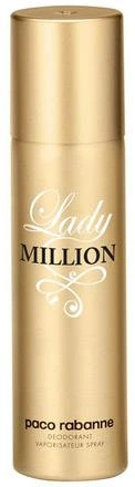 Purškiamas dezodorantas moterims Paco Rabanne Lady Million 150ml aprašymas - Prekės nuotrauka