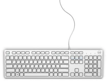 Klaviatūra Dell KB216, Balta aprašymas - Prekės nuotrauka