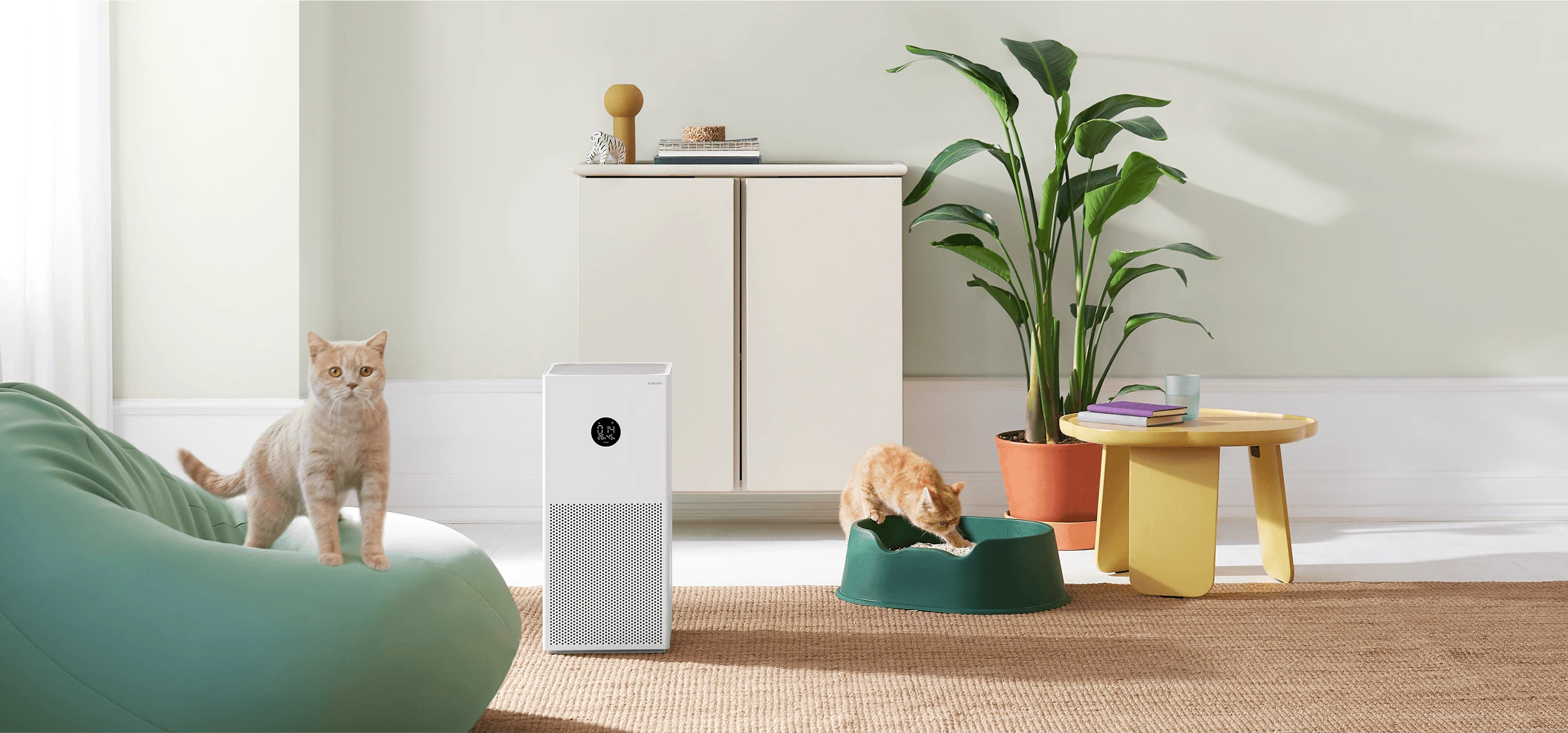 Oro valytuvas Xiaomi Smart Air Purifier 4 Lite EU 33 W, Tinka patalpoms iki 25-43 m², Baltas aprašymas - Prekės nuotrauka