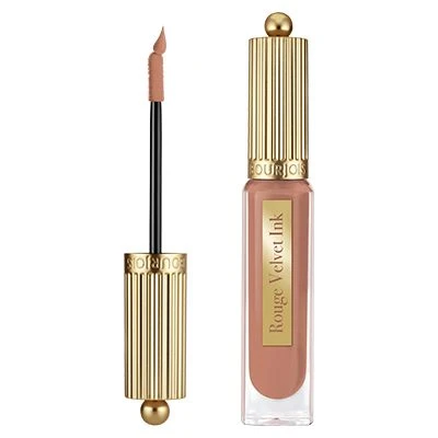 BOURJOIS Paris Rouge Velvet Ink Lūpdažis Moterims 3,5 ml, 02 BEAUTIFUL INCO-NUDE aprašymas - Prekės nuotrauka