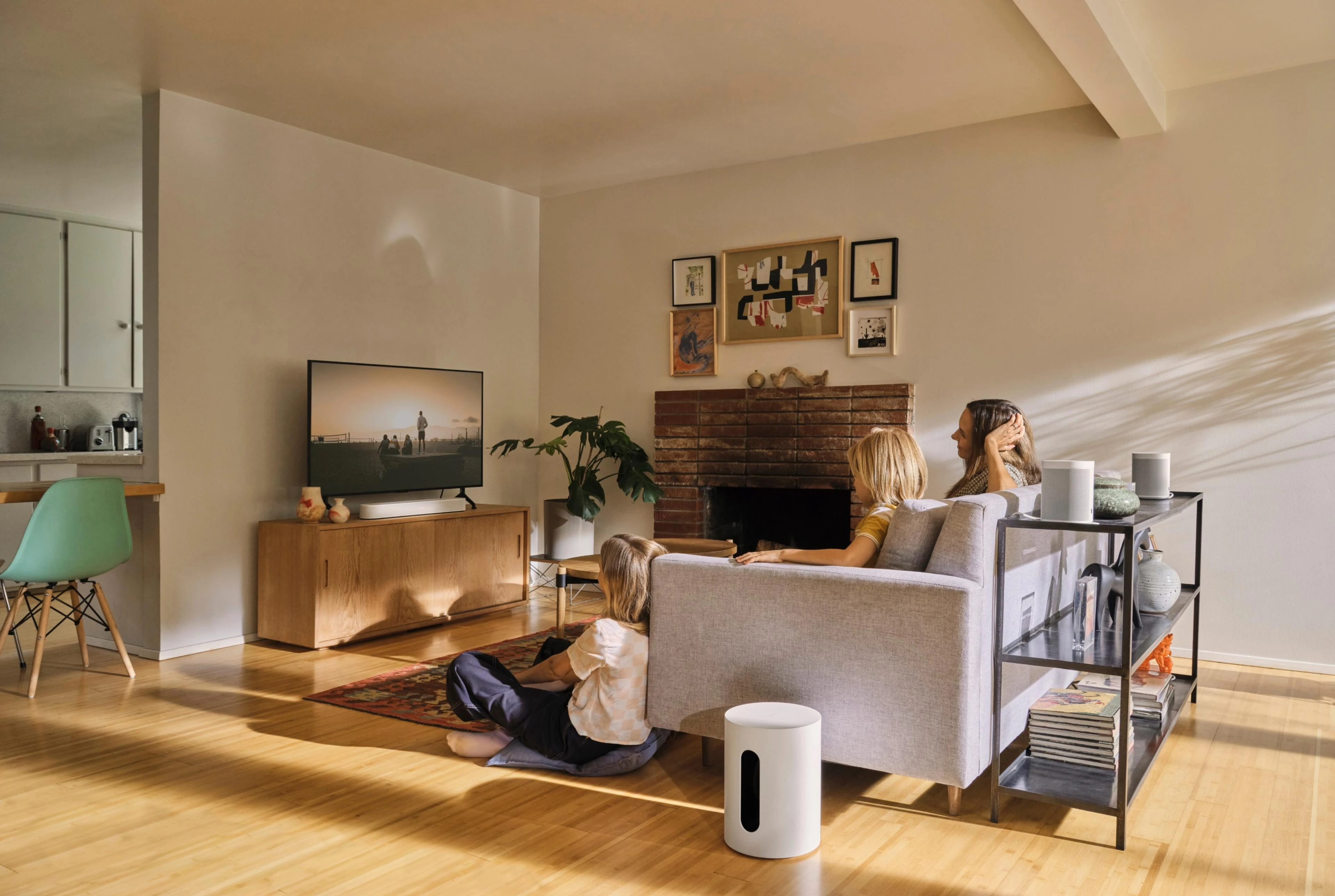Belaidė Žemų dažnių kolonėlė Sonos Sub Mini, Baltos spalvos aprašymas - Prekės nuotrauka
