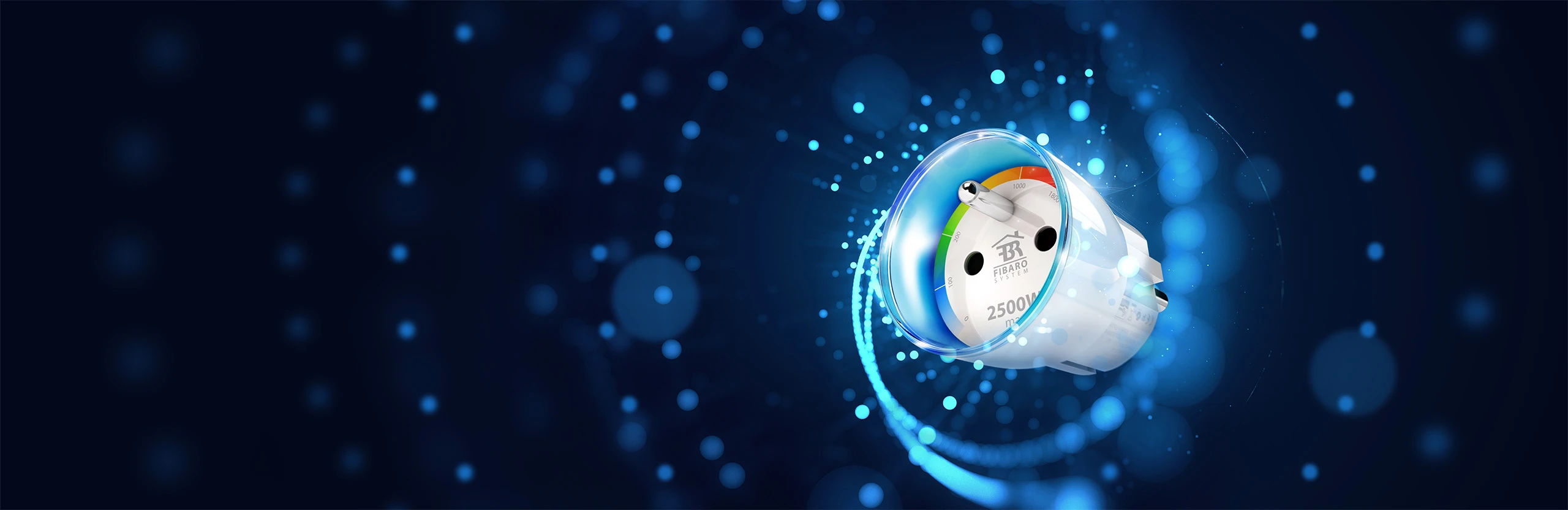 Fibaro | Sieninis kištukas | Z-Wave | Baltas aprašymas - Prekės nuotrauka