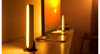 Philips Hue Dviejų šviestuvų juostų Play komplektas (Balta ir spalvota) aprašymas - Prekės nuotrauka