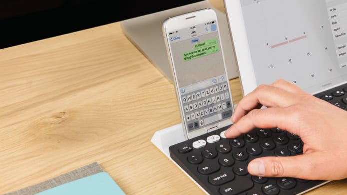 Logitech K780 Multi-Device Bluetooth Klaviatūra, US išdėstymas aprašymas - Prekės nuotrauka