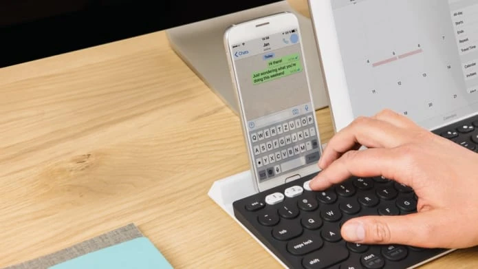 Logitech K780 Multi-Device Bluetooth Klaviatūra, US išdėstymas aprašymas - Prekės nuotrauka
