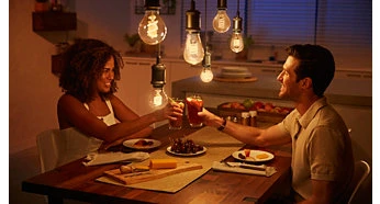 Philips Hue Baltos šviesos E27 lemputė su standartiniu kaitinimo siūlu aprašymas - Prekės nuotrauka
