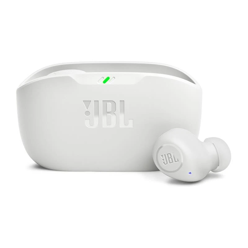JBL Wave Buds TWS belaidės ausinės, Baltos spalvos aprašymas - Prekės nuotrauka