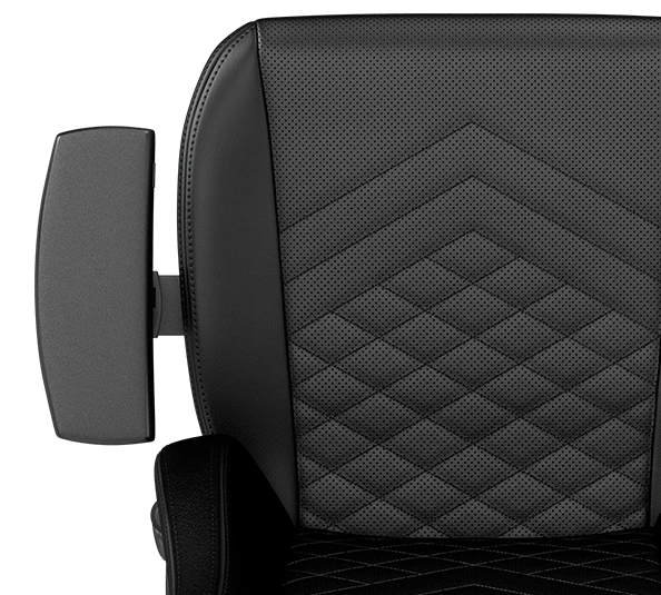 Žaidimų kėdė Noblechairs HERO PU-Leather Gaming Chair, Juoda aprašymas - Prekės nuotrauka