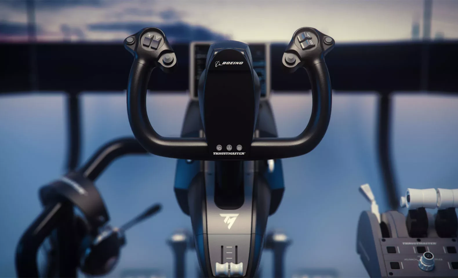 Žaidimų valdiklis  Thrustmaster TCA Yoke Boeing Edition/ Joystick  (4460209) aprašymas - Prekės nuotrauka
