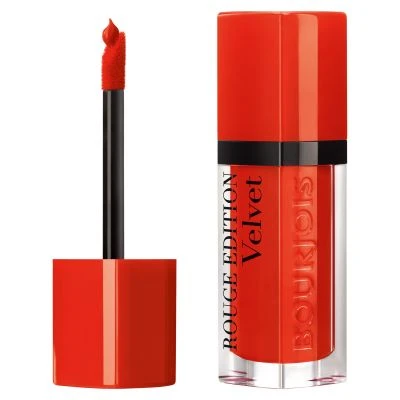 BOURJOIS Paris Rouge Edition Velvet Lūpdažis Moterims 7,7 ml, 20 POPPY DAYS aprašymas - Prekės nuotrauka