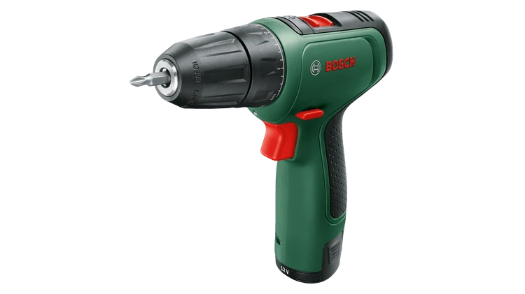 Bosch EasyDrill 1200 (1x1,5 akumuliatorius) Akumuliatorinis dviejų greičių gręžtuvas - suktuvas aprašymas - Prekės nuotrauka