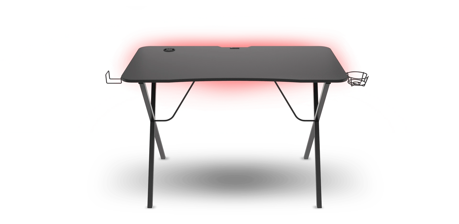 Žaidimų stalas Genesis Holm 200 RGB Gaming Desk, su pašvietimu aprašymas - Prekės nuotrauka
