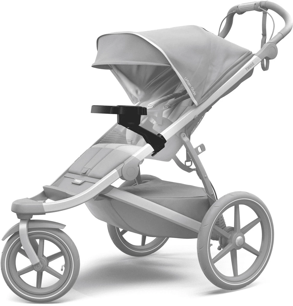 Thule - Glide arba Urban vežimėliui skirtas padėkliukas su vieta puodeliui aprašymas - Prekės nuotrauka