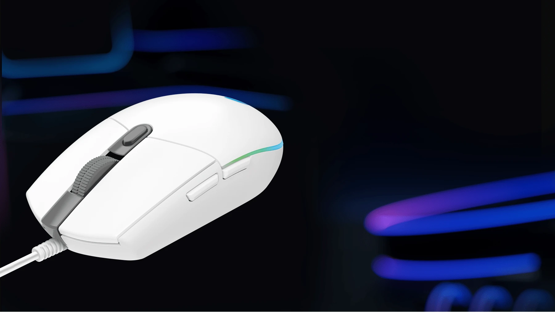 Pelė žaidimams Logitech G203 Lightsync RGB, Lilac aprašymas - Prekės nuotrauka