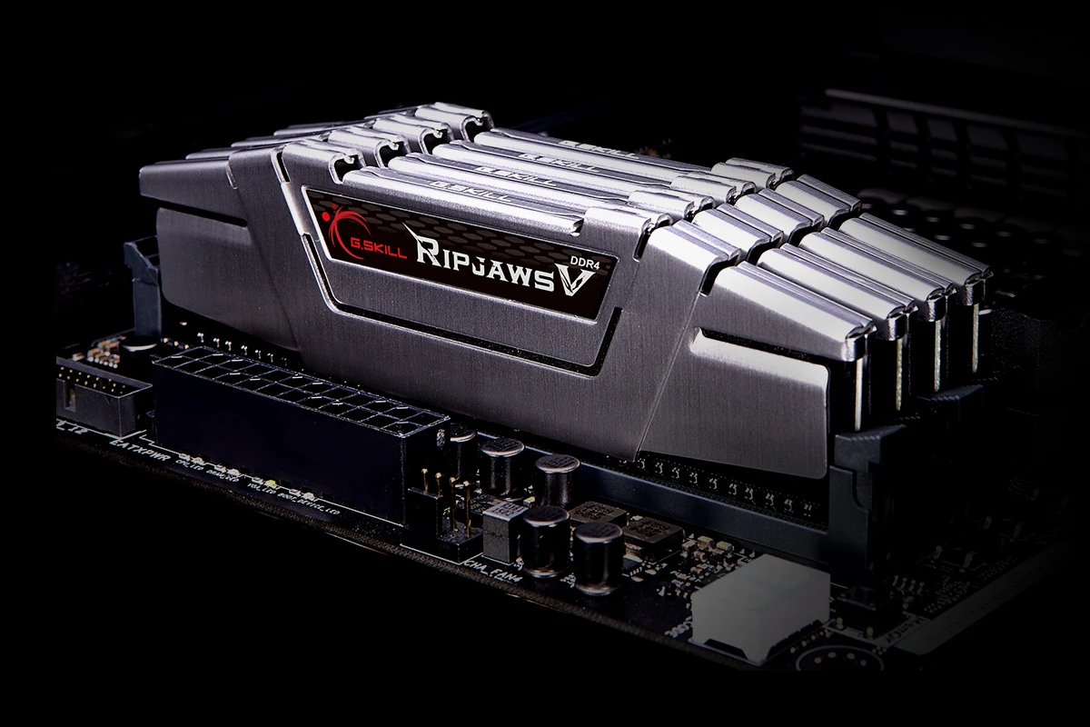 G.Skill Ripjaws V 64GB (4 x 16GB), DDR4, 3200MHz, CL16 aprašymas - Prekės nuotrauka