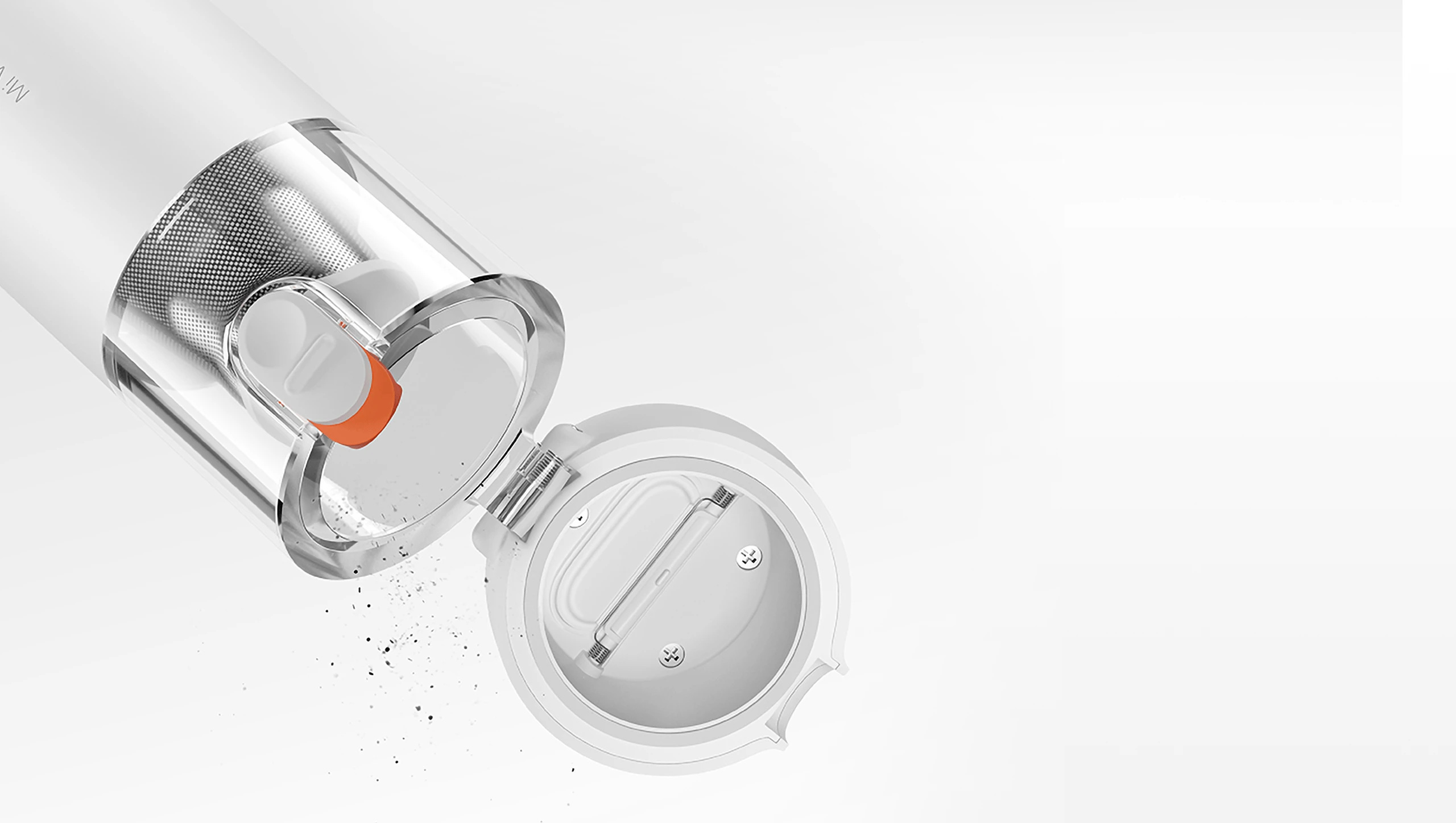 Rankinis dulkių siurblys Xiaomi Mi Vacuum Cleaner mini EU aprašymas - Prekės nuotrauka