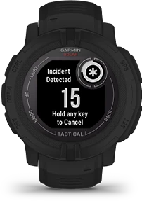Išmanusis laikrodis Garmin Instinct 2 Solar Tactical Edition, Juodos spalvos aprašymas - Prekės nuotrauka