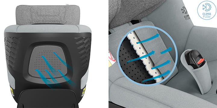 Automobilinė kėdutė Maxi-Cosi Mica PRO Eco i-Size 0-18 kg | juodos spalvos aprašymas - Prekės nuotrauka