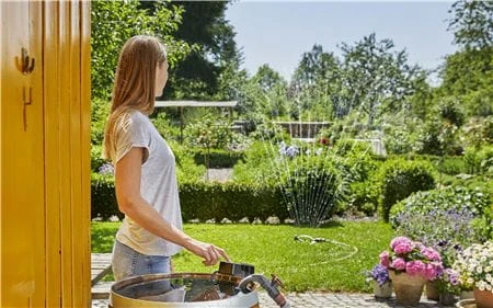 Gardena Akumuliatorinis lietaus vandens siurblys 2000/2 18V P4A aprašymas - Prekės nuotrauka