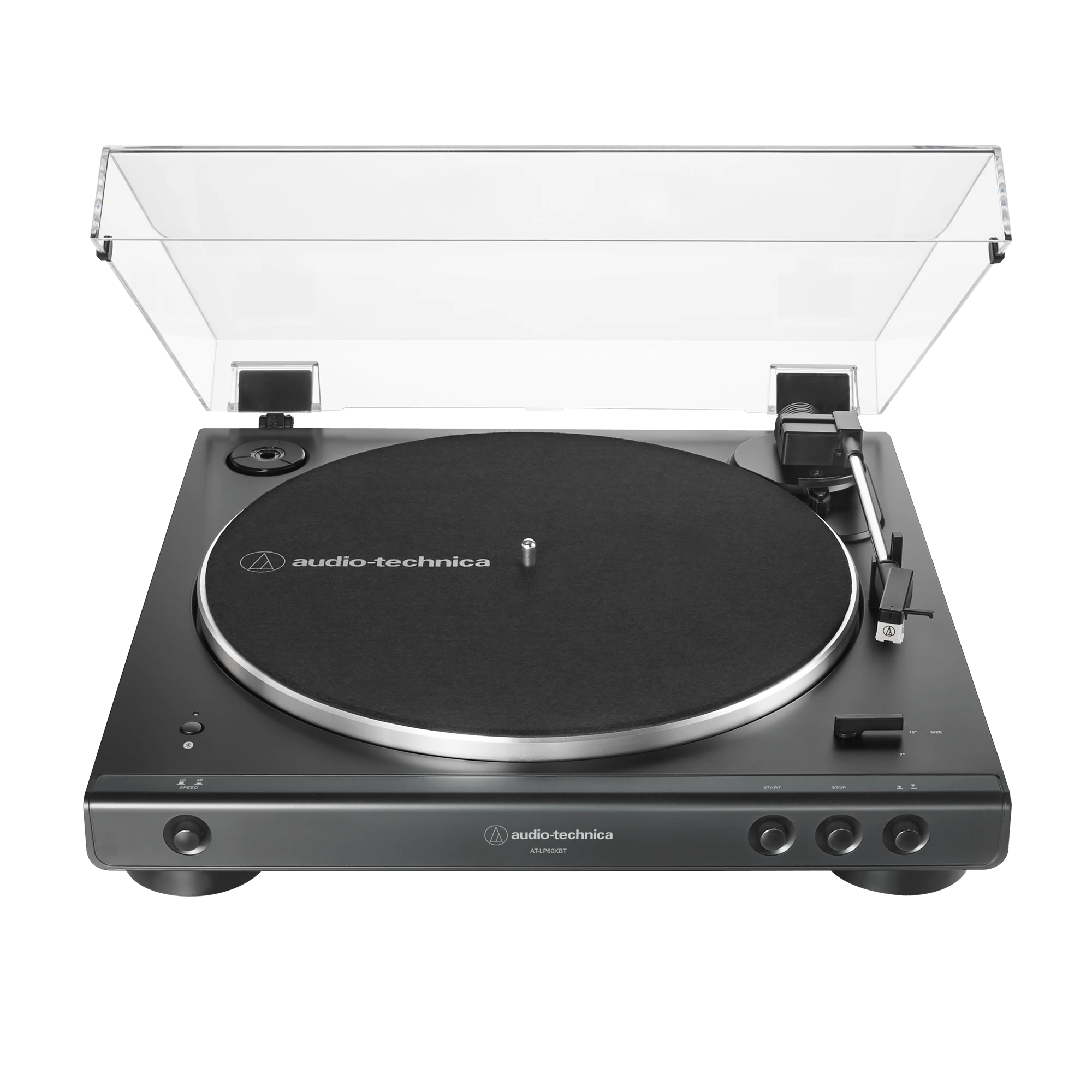 Audio Technica AT-LP60XBT Visiškai automatinis patefonas, Juodas aprašymas - Prekės nuotrauka