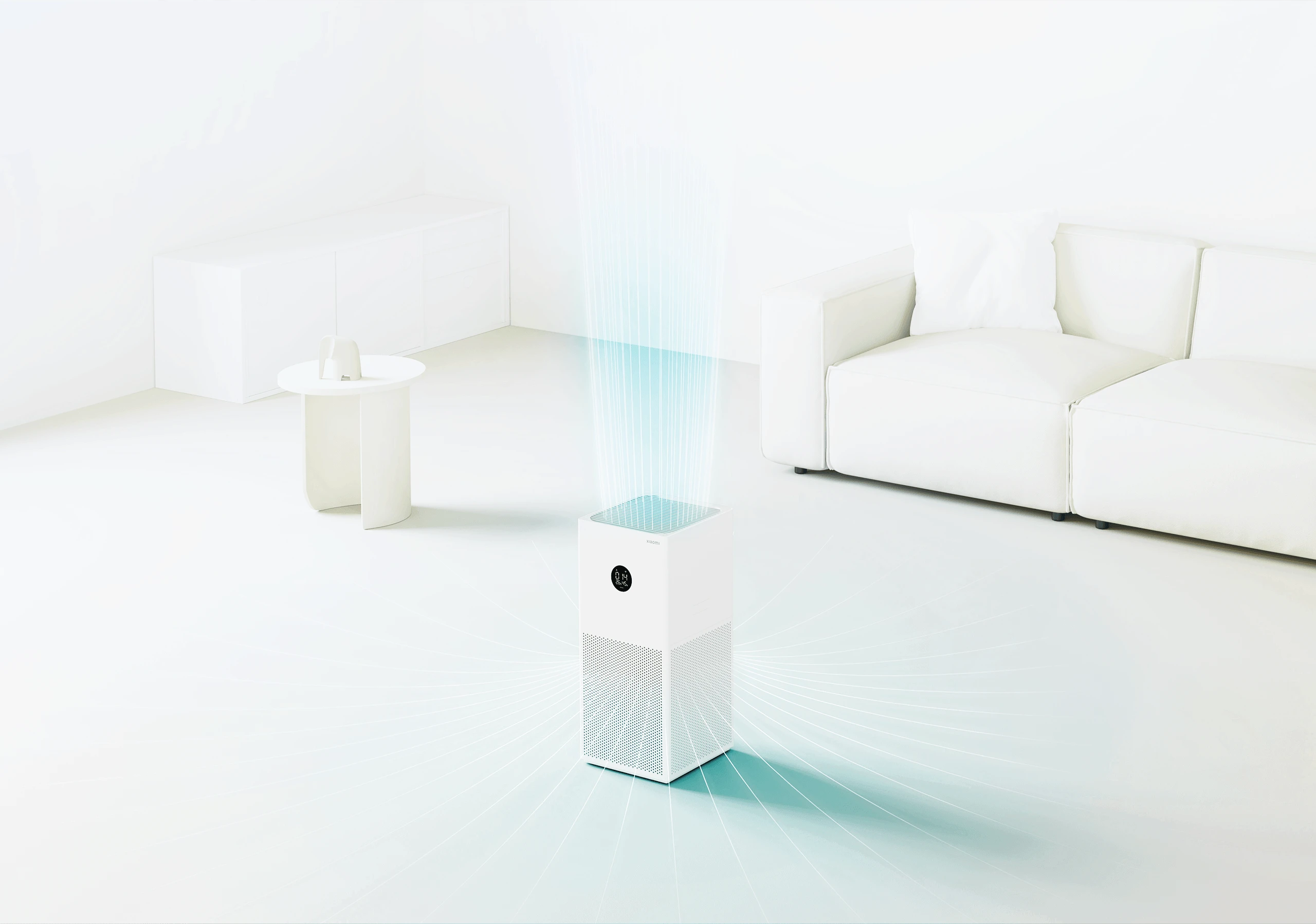 Oro valytuvas Xiaomi Smart Air Purifier 4 Lite EU 33 W, Tinka patalpoms iki 25-43 m², Baltas aprašymas - Prekės nuotrauka