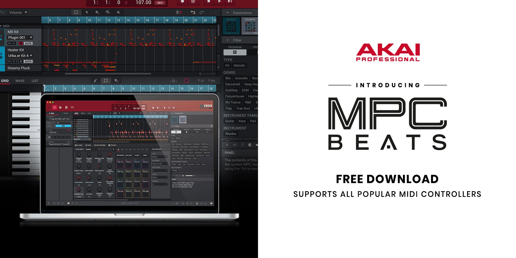 M-AUDIO Oxygen Pro 49 MIDI klaviatūra aprašymas - Prekės nuotrauka