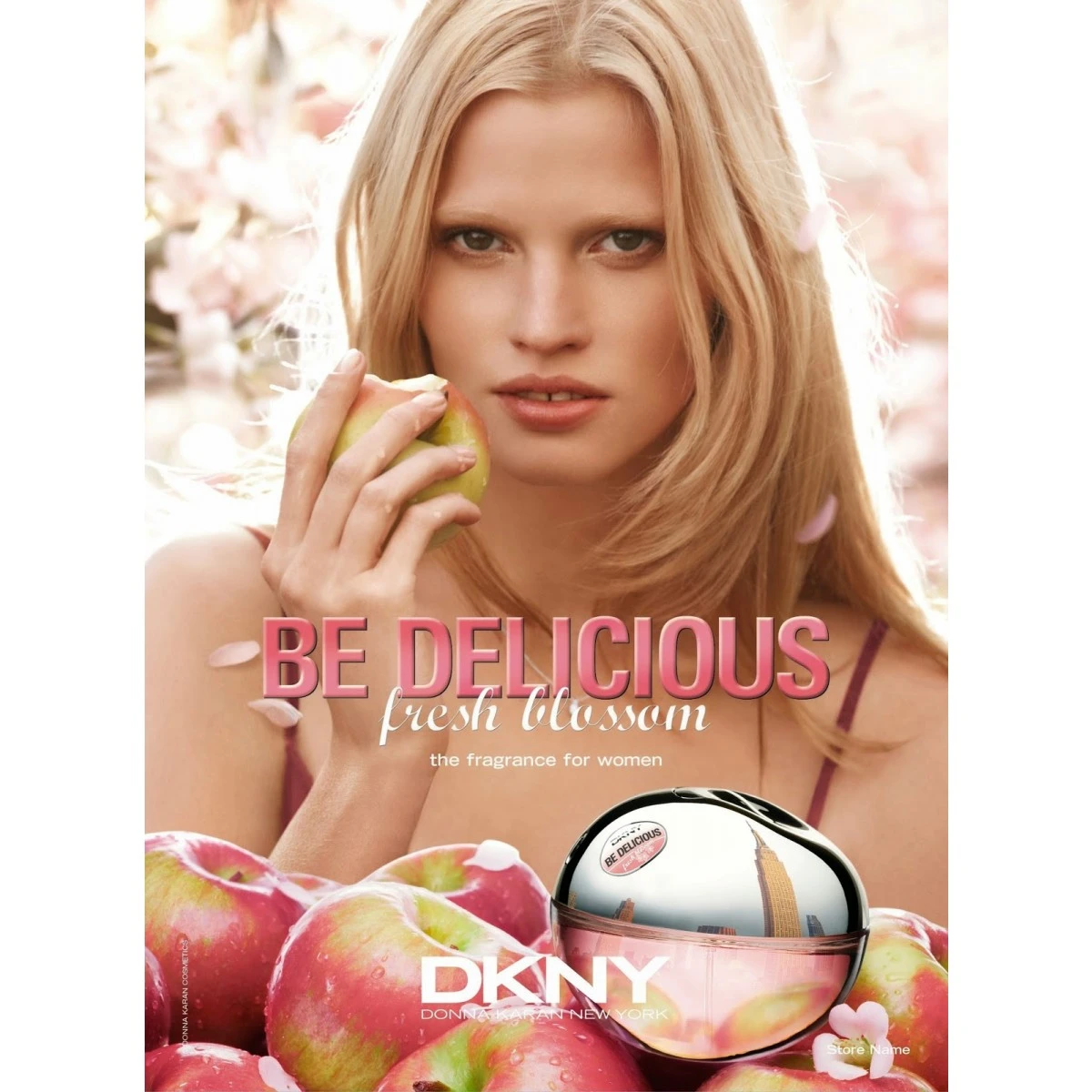 Kvepalai moterims DKNY Be Delicious Fresh Blossom EDP, 50 ml aprašymas - Prekės nuotrauka