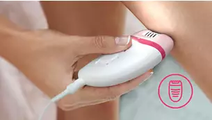 Philips Satinelle Essential Kompaktiškas laidinis epiliatorius BRE255/00 aprašymas - Prekės nuotrauka
