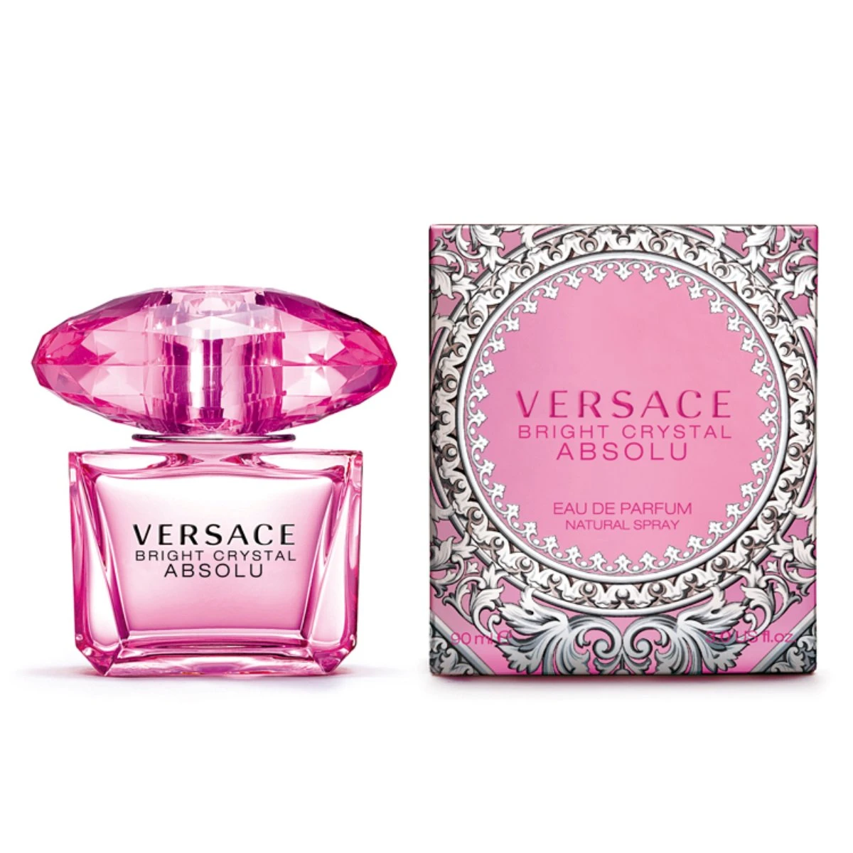 Versace Bright Crystal Absolu for Women (Kvepalai Moterims) EDP - 90ml - (BE PAKUOTĖS) aprašymas - Prekės nuotrauka