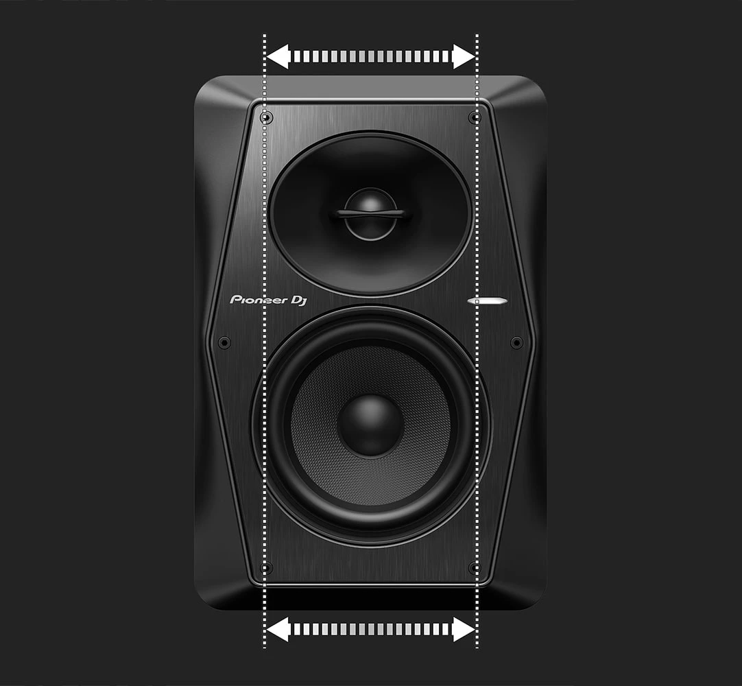 Kolonėlė Pioneer DJ VM-50, Juodos spalvos aprašymas - Prekės nuotrauka