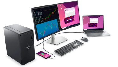Monitorius Dell USB-C S3423DWC, 34Inch/Curved/ 3440 x 1440/ LED LCD/ VA/ 4ms/ 100Hz/300cd/m²,USB-C/ DP/ USB-A/HDMI, Audio Out, AMD FreeSync aprašymas - Prekės nuotrauka