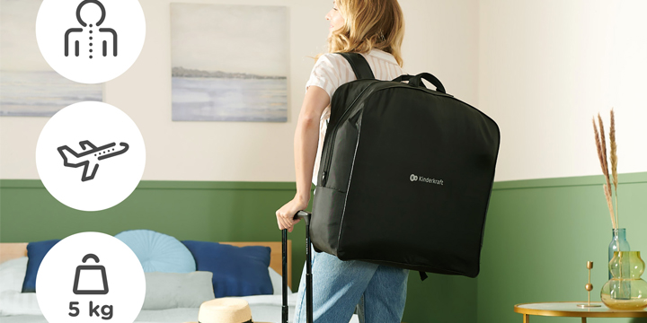 KINDERKRAFT CAMI kelioninė lovelė juoda aprašymas - Prekės nuotrauka KINDERKRAFT CAMI kelioninė lovelė juoda aprašymas - Prekės nuotrauka