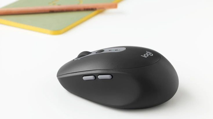 Optinė belaidė pelė LOGITECH M590 Multi-Device Silent 910-005197 grafito spalvos aprašymas - Prekės nuotrauka