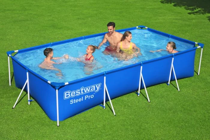 Bestway Steel Pro™ 4.00m x 2.11m x 81cm mėlynas baseinas aprašymas - Prekės nuotrauka