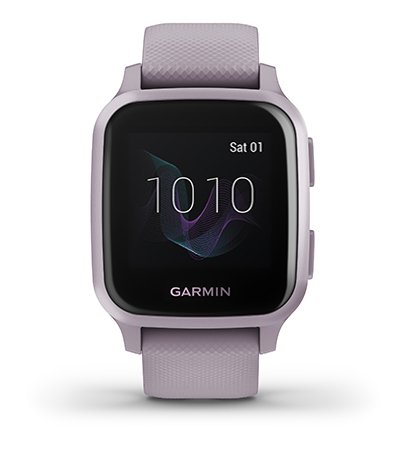 Išmanusis laikrodis Garmin Venu Sq, Violetinės spalvos aprašymas - Prekės nuotrauka