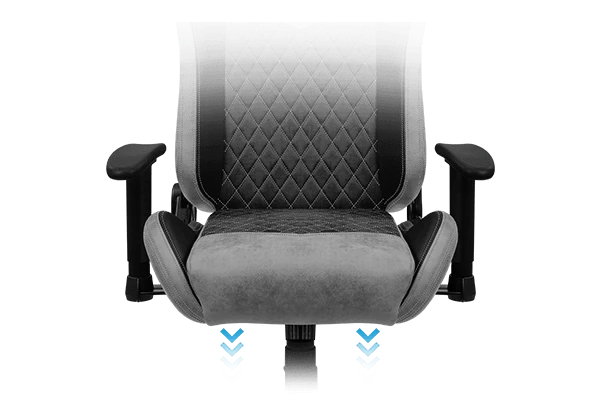 Žaidimų kėdė AeroCool DUKE Gaming Chair, Juoda aprašymas - Prekės nuotrauka