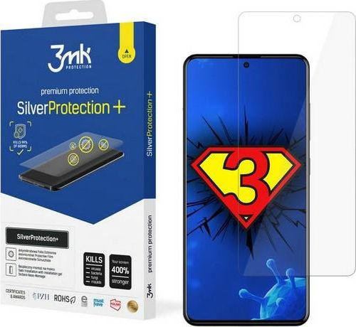 3MK Silver Protect + Samsung, Galaxy A51 Antimikrobinė telefono plėvelė, montuojama drėgnuoju būdu aprašymas - Prekės nuotrauka
