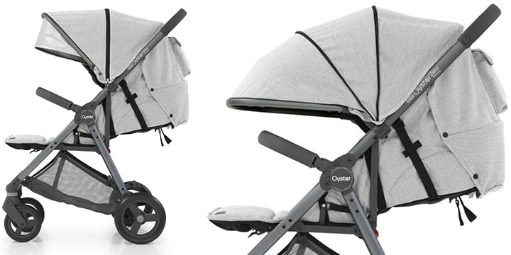 Baby Style Oyster Zero Gravity - judrus vaikiškas vežimėlis | Pilkos spalvos aprašymas - Prekės nuotrauka