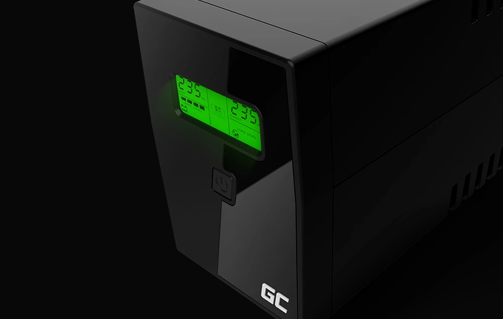 Green Cell Žalias Cell Žalias Cell UPS Power Proof 600VA 360W aprašymas - Prekės nuotrauka Green Cell Žalias Cell Žalias Cell UPS Power Proof 600VA 360W aprašymas - Prekės nuotrauka