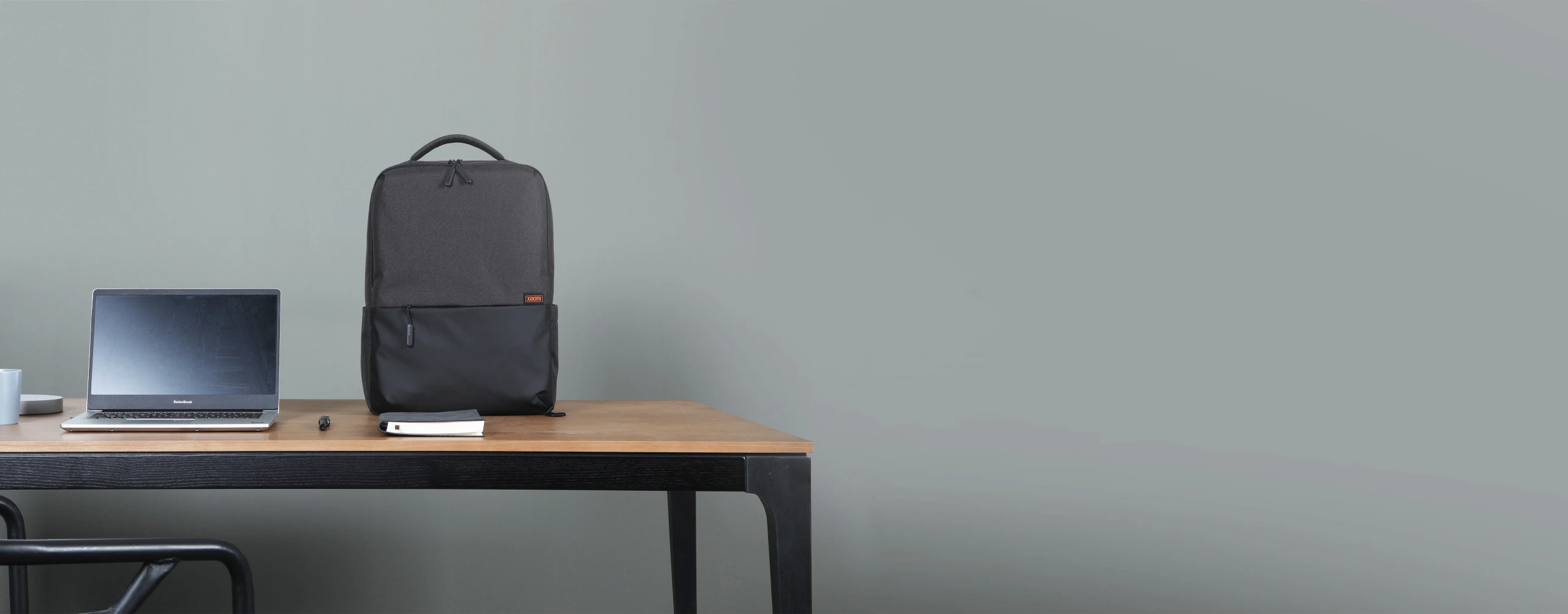 Xiaomi Commuter XDLGX-04 kuprinė, Tamsiai pilka aprašymas - Prekės nuotrauka