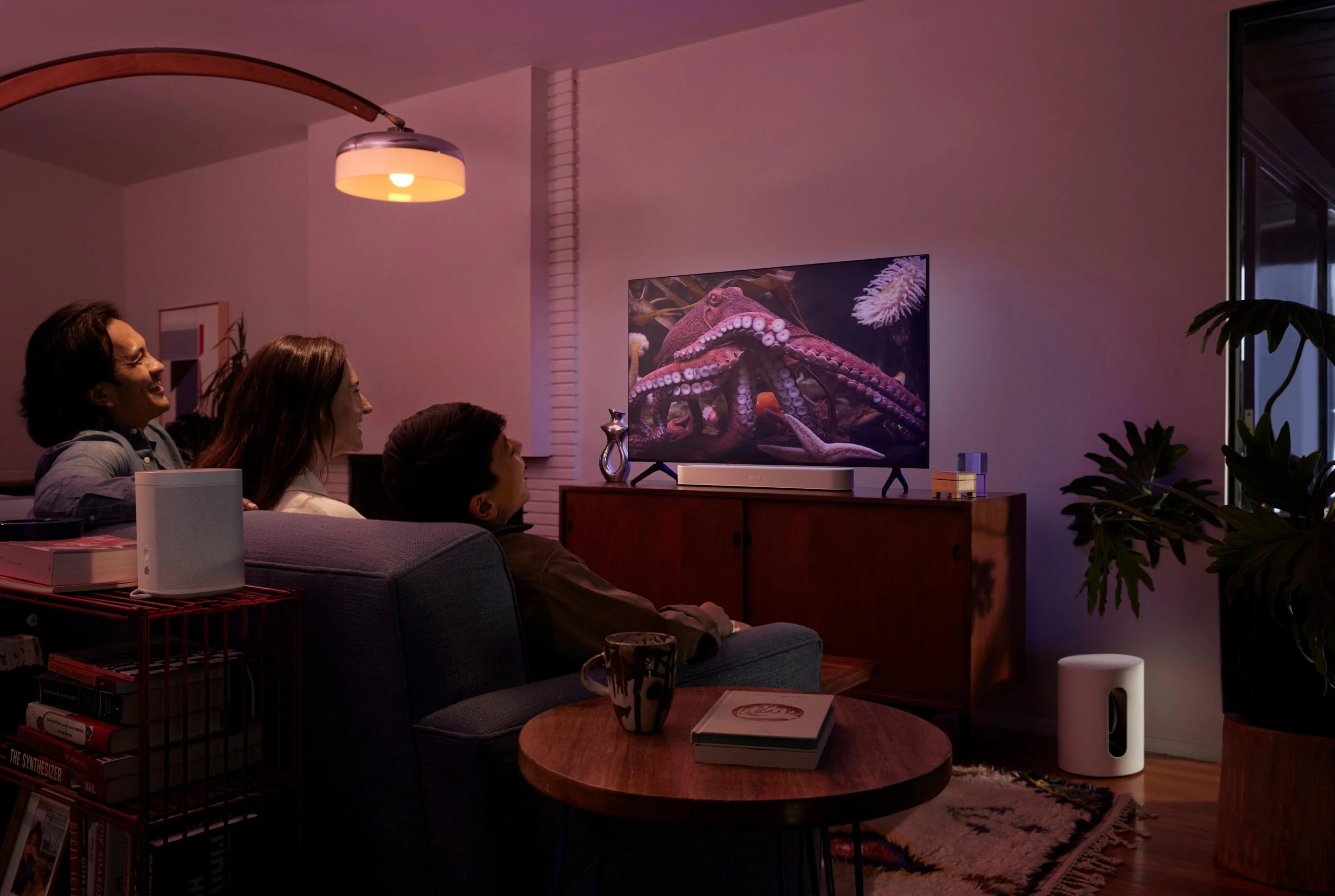 Belaidė Žemų dažnių kolonėlė Sonos Sub Mini, Baltos spalvos aprašymas - Prekės nuotrauka