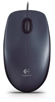Optinė pelė su laidu Logitech M90 juoda aprašymas - Prekės nuotrauka