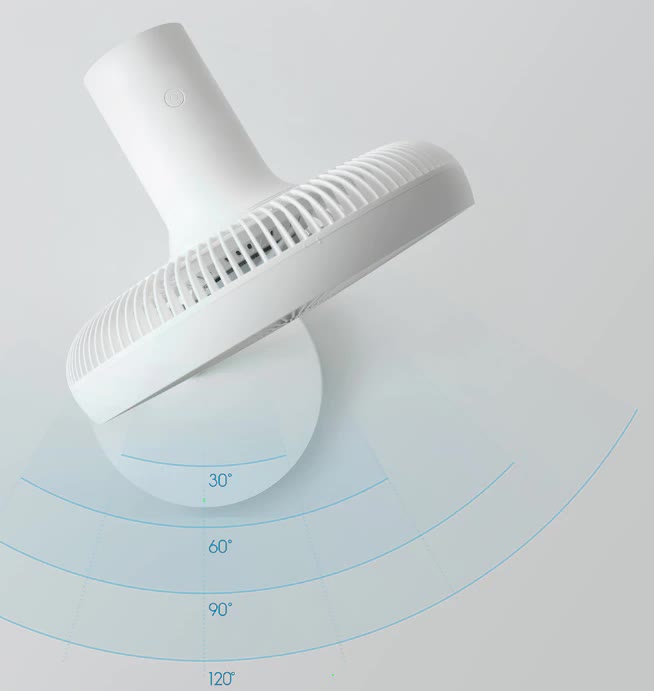Pastatomas ventiliatorius Xiaomi SmartMi Standing Fan 3, baltas aprašymas - Prekės nuotrauka