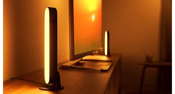 Philips Hue Dviejų šviestuvų juostų Play komplektas (Balta ir spalvota) aprašymas - Prekės nuotrauka